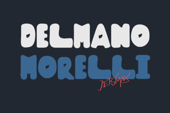 Delmano Morelli: A Font That Commands Attention