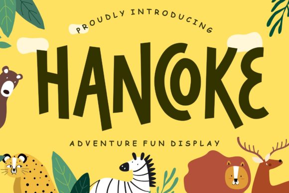 Hancoke: A Playful Font for Creative Projects